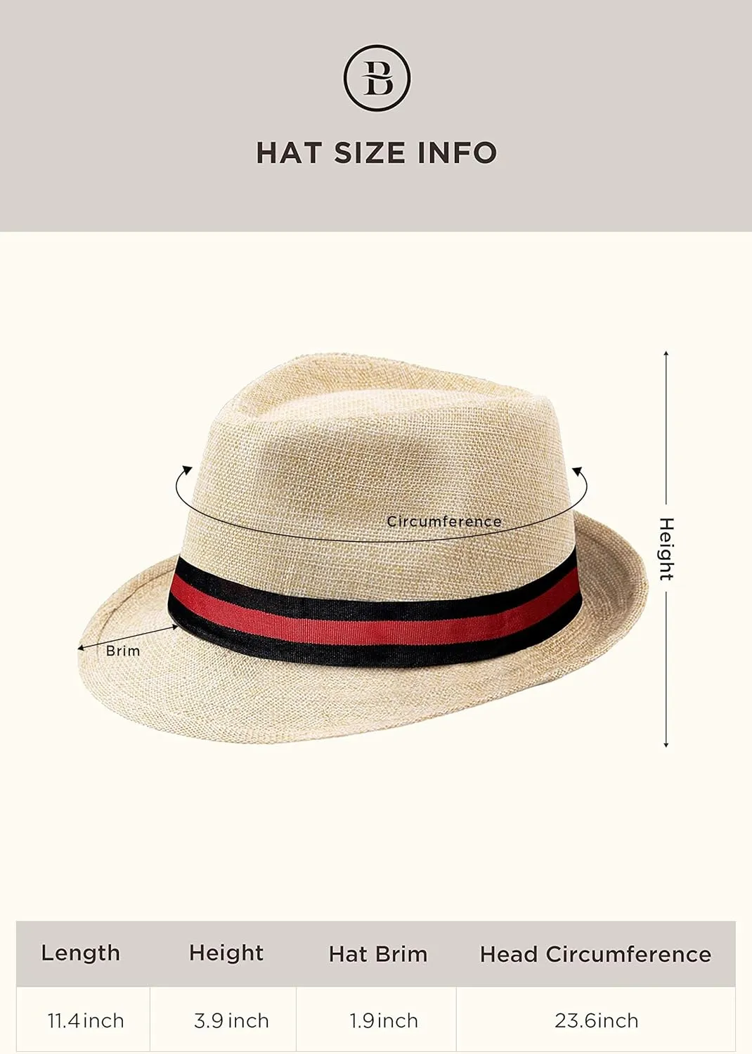 BABEYOND 1920s Mens Gatsby Gangster Accessories Set Panama Hat Suspender Bow Tie