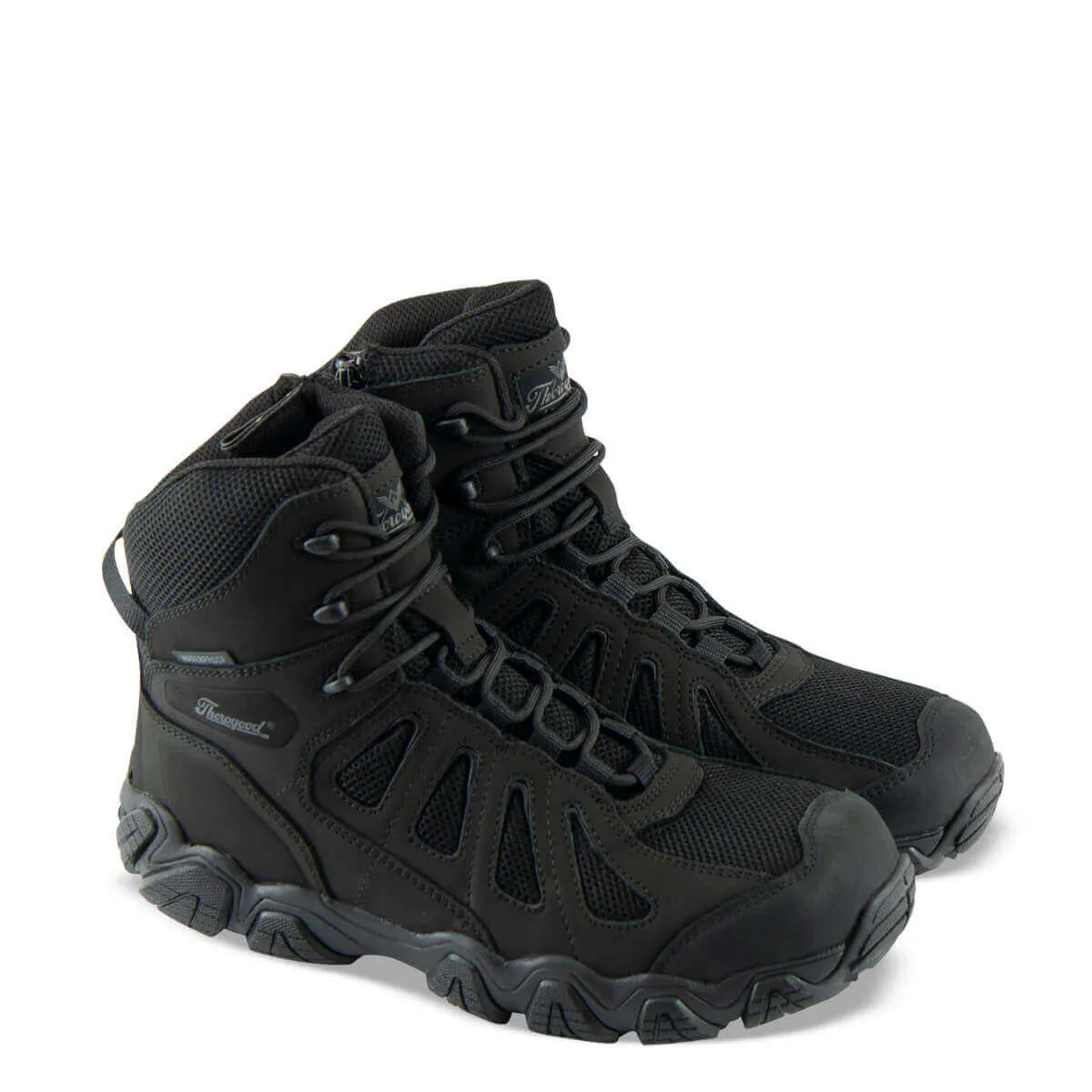 Men's Thorogood CROSSTREX SERIES – SAFETY TOE SIDE ZIP BBP WATERPROOF 6" HIKER