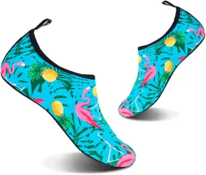 YALOX Water Shoes Women's Men's Outdoor Beach Swimming Aqua Socks Quick-Dry Barefoot Shoes Surfing Yoga Pool Exercise