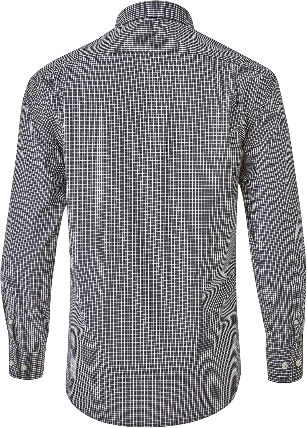 Year In Year Out Wrinkle Free Dress Shirt for Men Regular Fit Long Sleeve Wrinkle Resistant Shirt