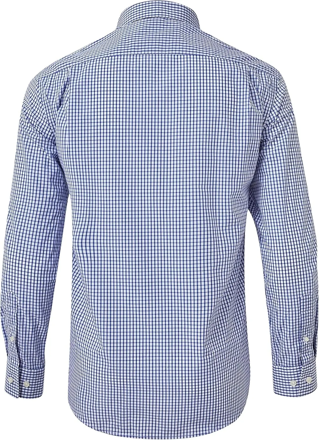 Year In Year Out Wrinkle Free Dress Shirt for Men Regular Fit Long Sleeve Wrinkle Resistant Shirt